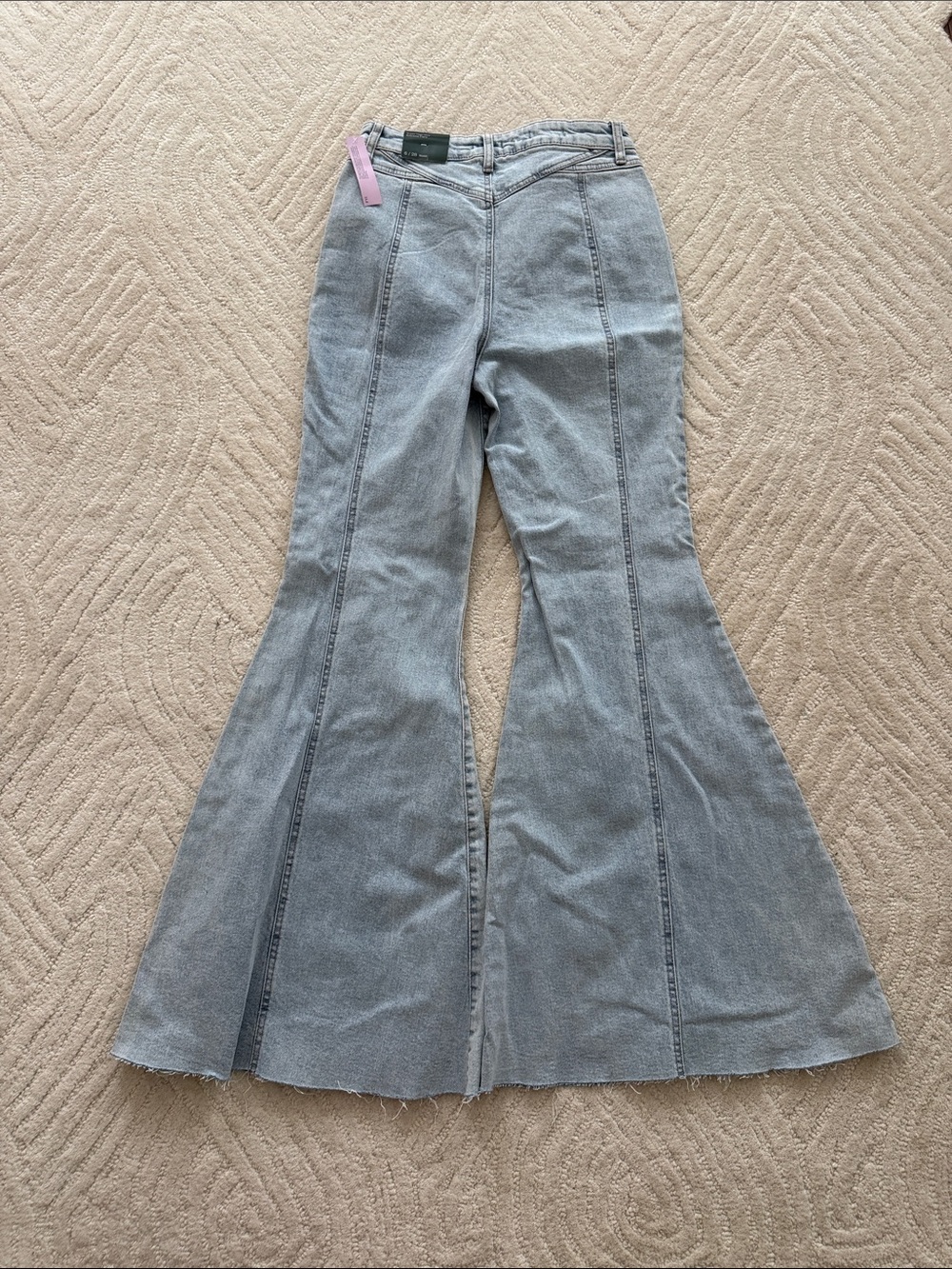 wild fable Light Blue High-Rise Flare Jeans - Picture 4 of 4